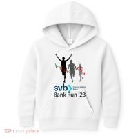 Svb Silicon Valley Bank Run ′23 Kids Hoodie thumb 0