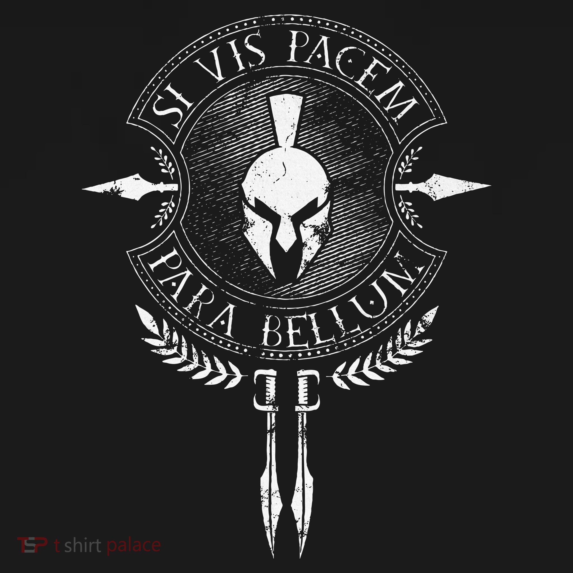 Sparta Si Vis Pacem Para Bellum Doggie Tank