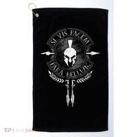 Sparta Si Vis Pacem Para Bellum Golf Towel thumb 0