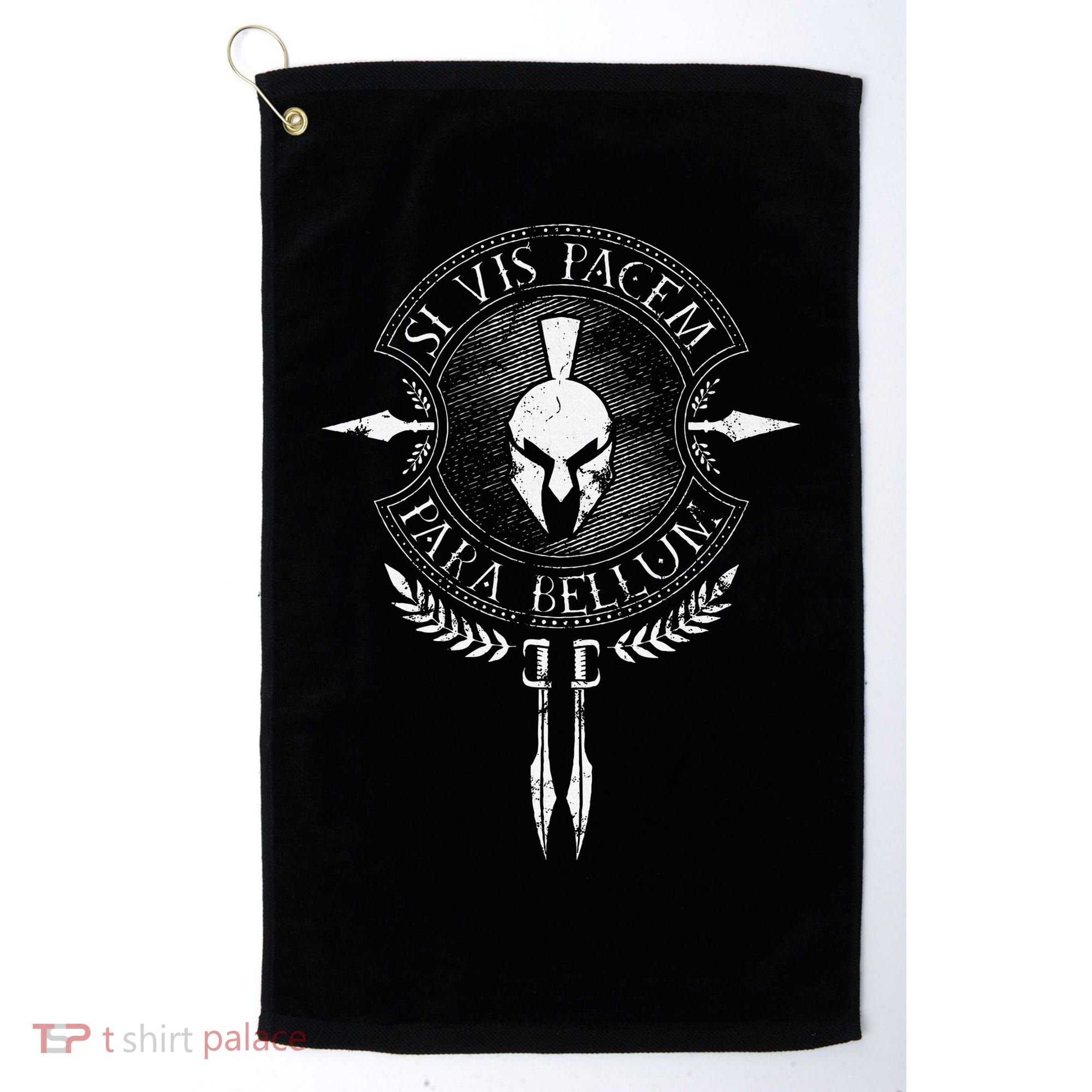 Sparta Si Vis Pacem Para Bellum Golf Towel