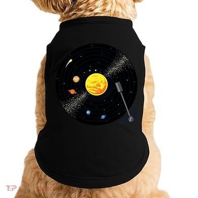 Solar System Vinyl Record Active Doggie Tank