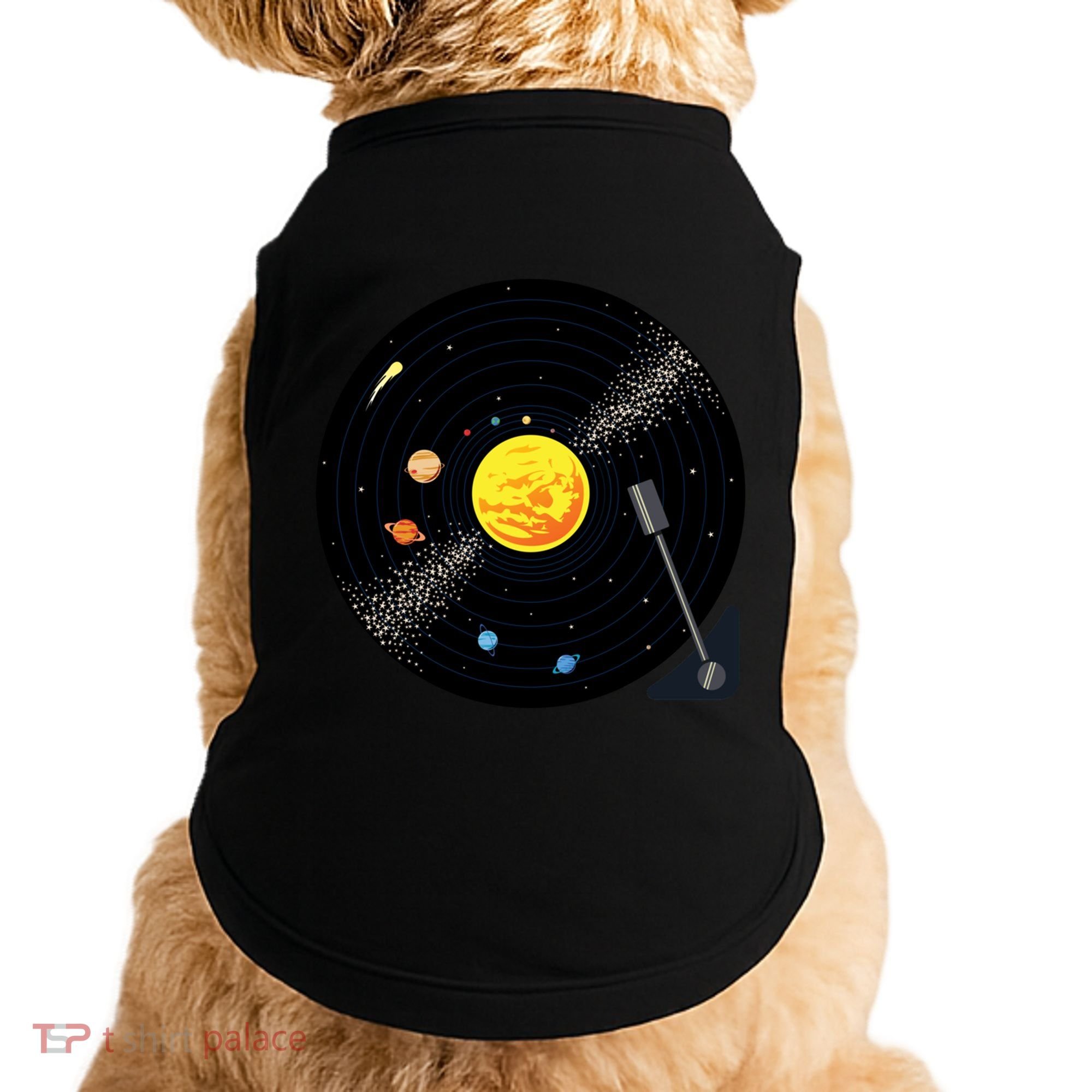 Solar System Vinyl Record Active Doggie Tank