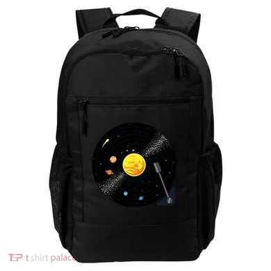 Solar System Vinyl Record Active Backpack
