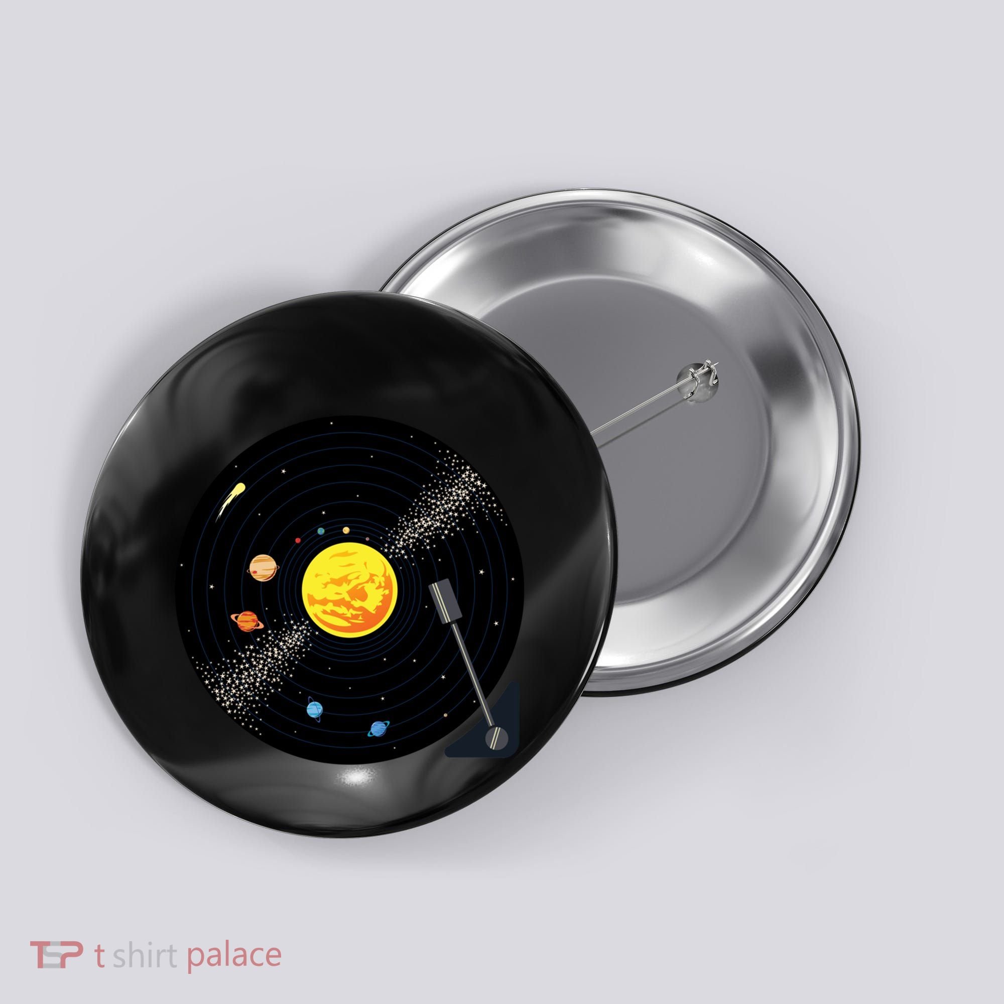 Solar System Vinyl Record Active Button
