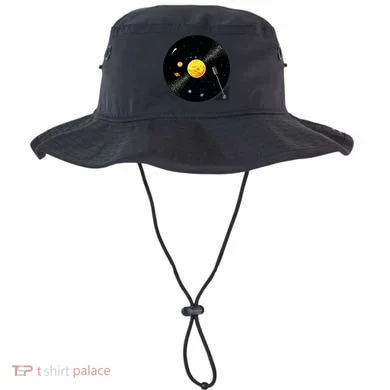 Solar System Vinyl Record Active Bucket Hat
