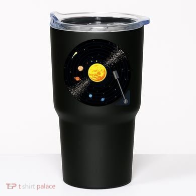 Solar System Vinyl Record Active Tumbler