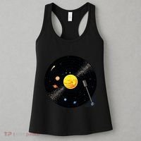 Solar System Vinyl Record Active Women's Tank Top thumb 3