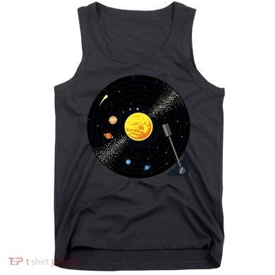 Solar System Vinyl Record Active Tank Top