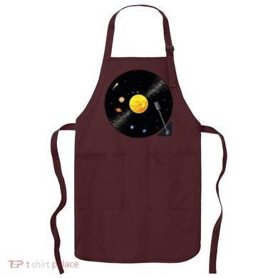 Solar System Vinyl Record Active Apron