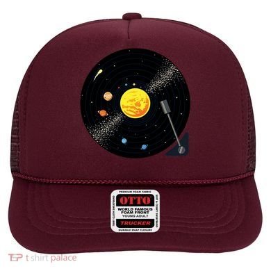 Solar System Vinyl Record Active Hat