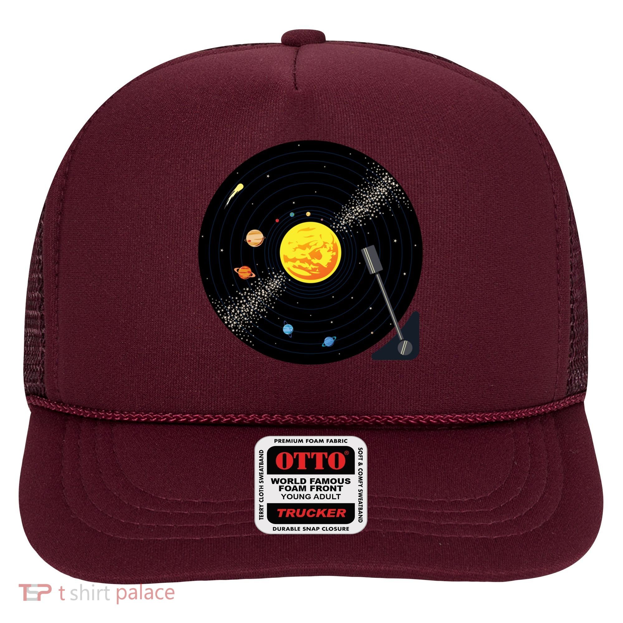 Solar System Vinyl Record Active Hat