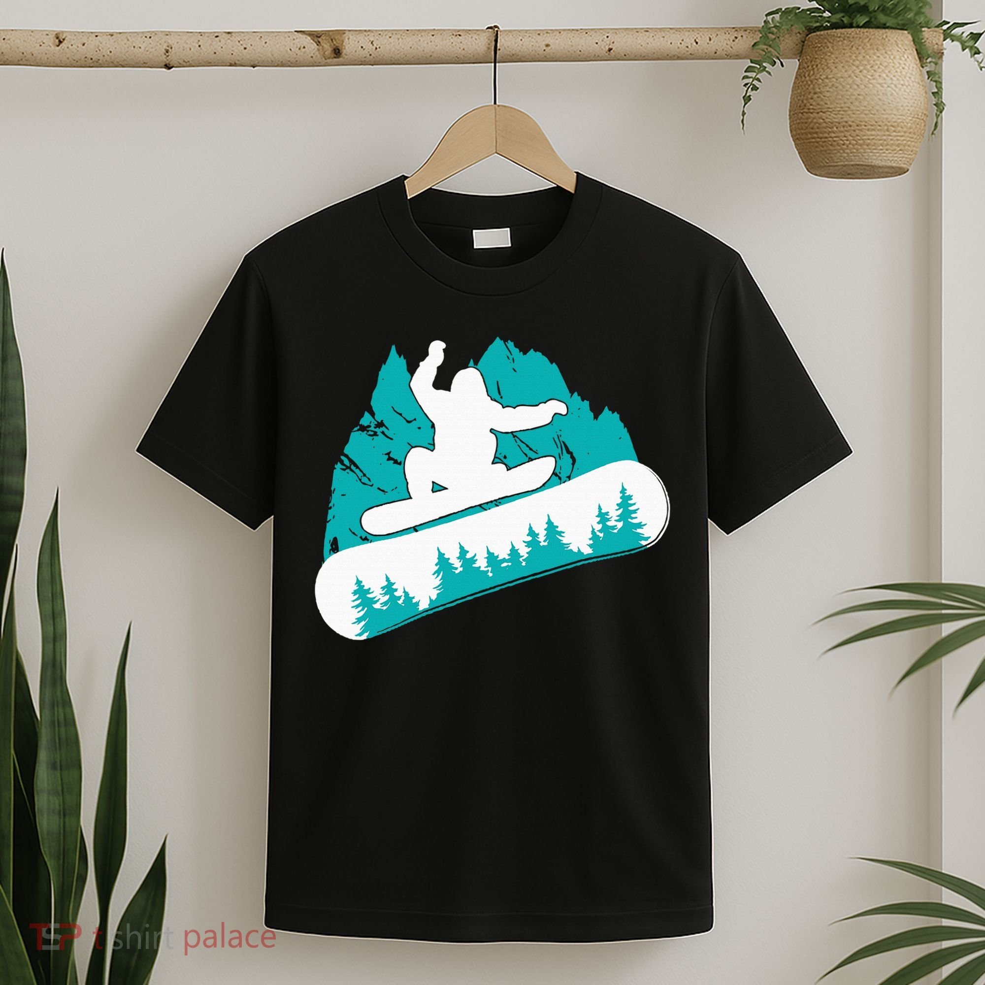 Snowboarding Snowboarder Vintage Winter Sports Holiday T-Shirt