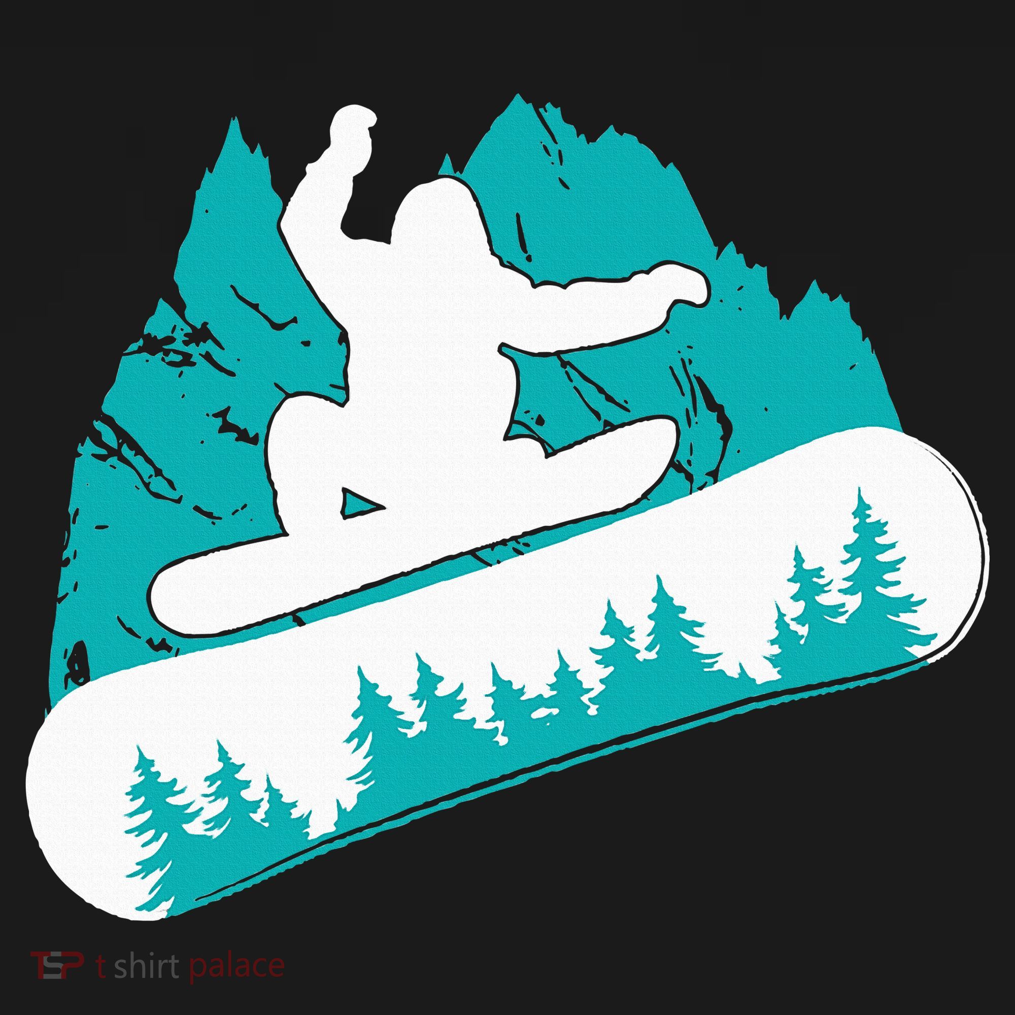 Snowboarding Snowboarder Vintage Winter Sports Holiday T-Shirt