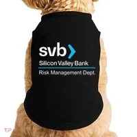 Svb Silicon Valley Bank Doggie Tank thumb 0