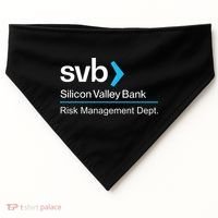 Svb Silicon Valley Bank USA-Made Doggie Bandana thumb 0