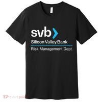 Svb Silicon Valley Bank Premium T-Shirt thumb 0
