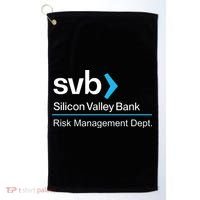 Svb Silicon Valley Bank Golf Towel thumb 0