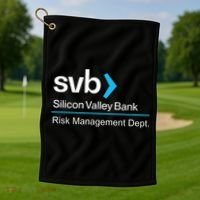 Svb Silicon Valley Bank Golf Towel thumb 1