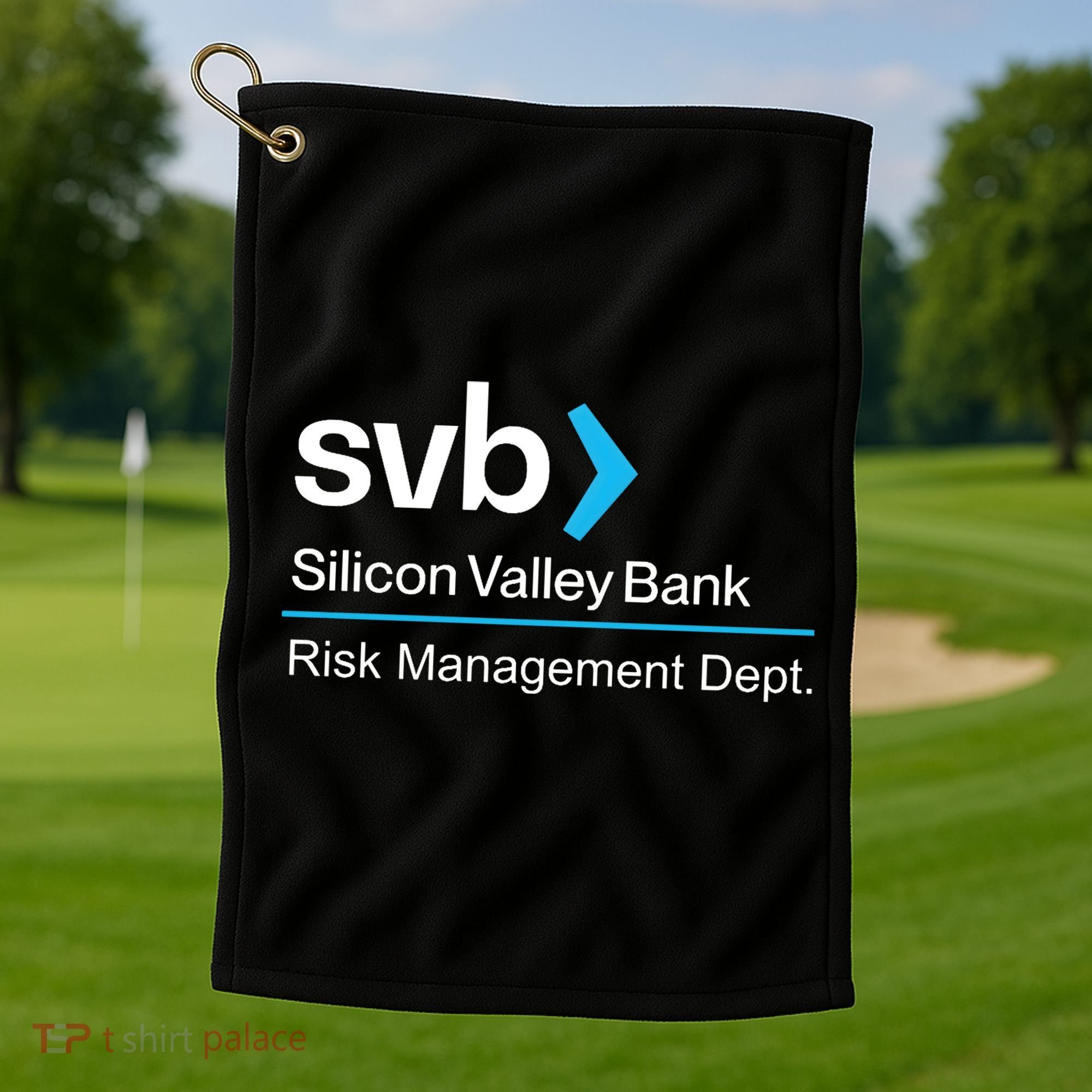 Svb Silicon Valley Bank Golf Towel
