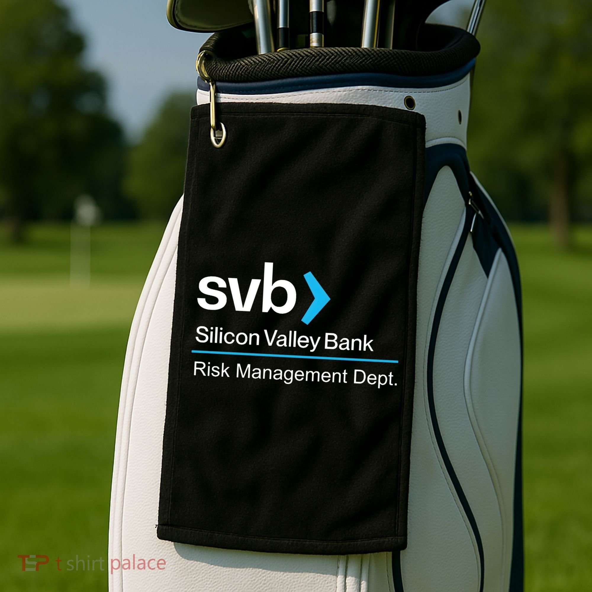 Svb Silicon Valley Bank Golf Towel