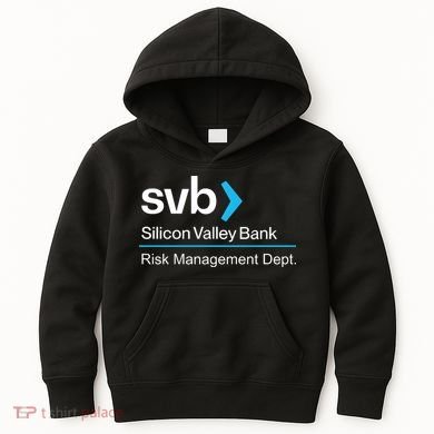Svb Silicon Valley Bank Kids Hoodie