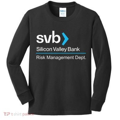 Svb Silicon Valley Bank Kids Long Sleeve Shirt
