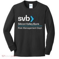 Svb Silicon Valley Bank Kids Long Sleeve Shirt thumb 0