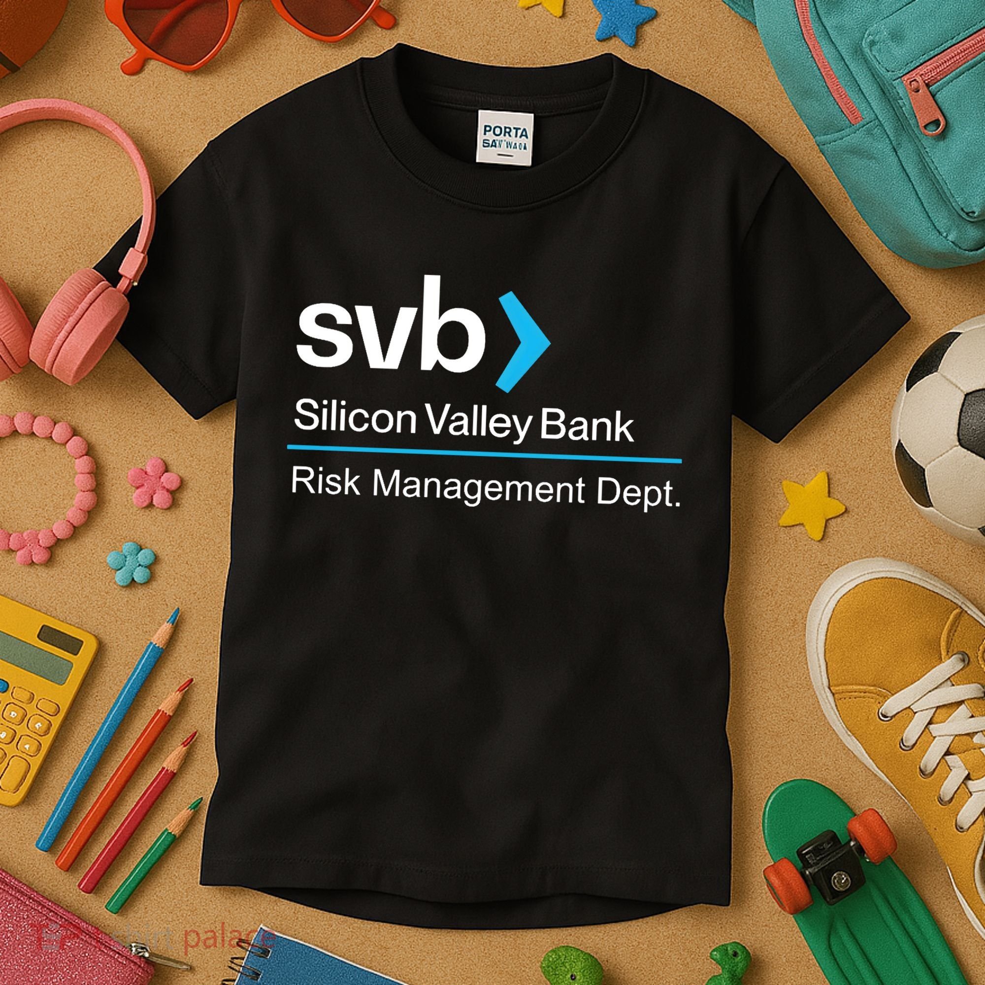 Svb Silicon Valley Bank Kids T-Shirt