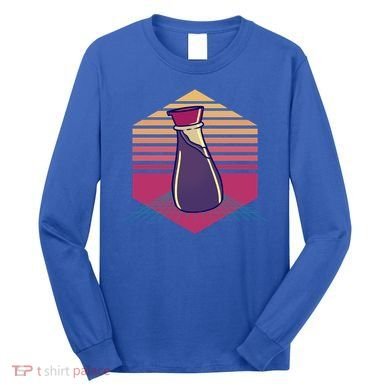 Soy Sauce Vintage Sushi Lover Gift Long Sleeve Shirt