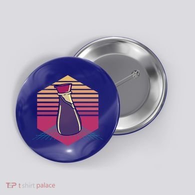 Soy Sauce Vintage Sushi Lover Gift Button