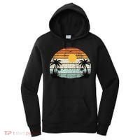 Sunshine Summer Vibes Palm Trees Beach Retro Tropical Summer Women's Hoodie thumb 0