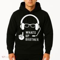 Sketch Streamer Whats Up Brother Hoodie thumb 2