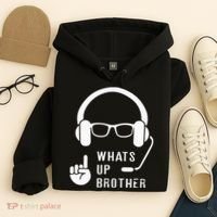 Sketch Streamer Whats Up Brother Hoodie thumb 4