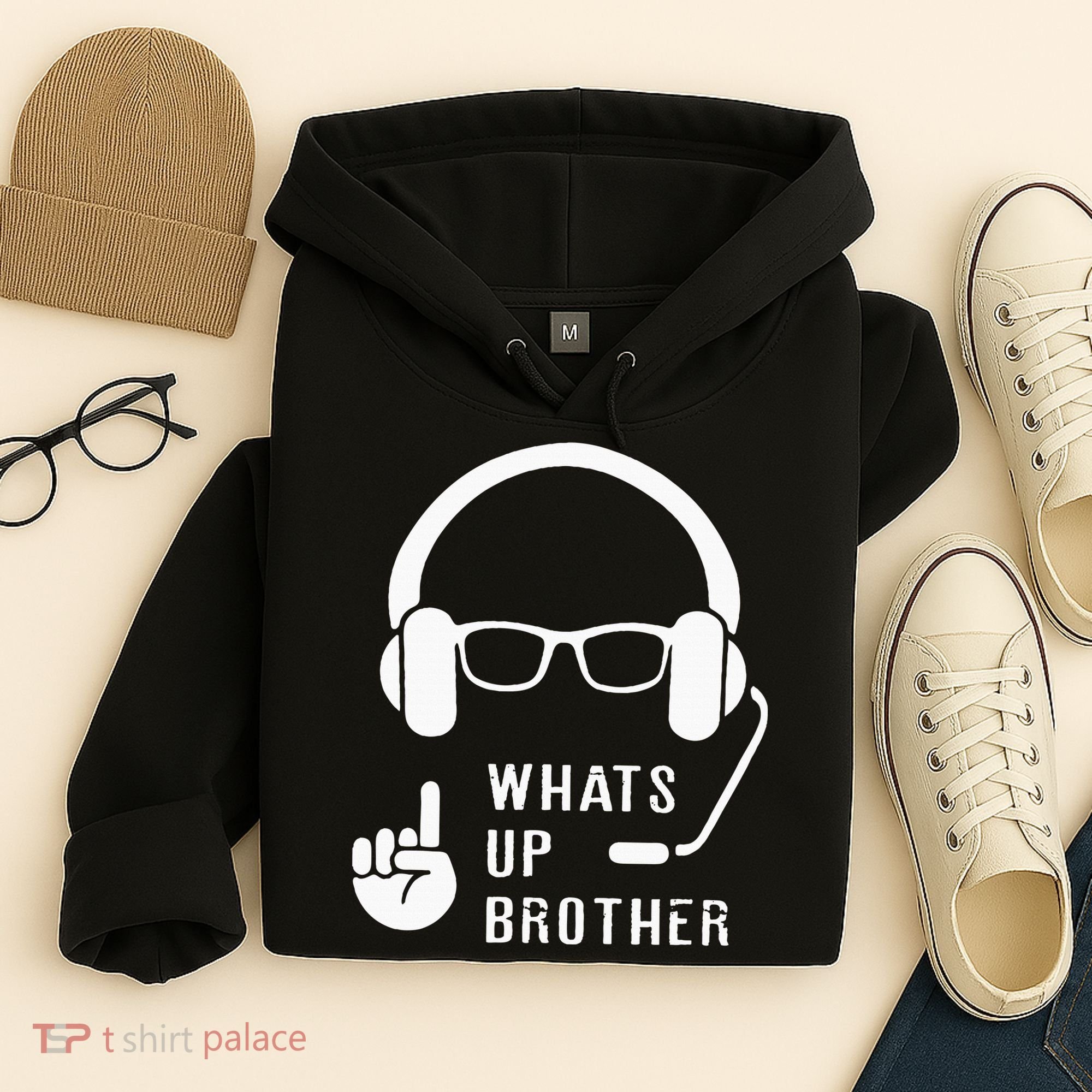 Sketch Streamer Whats Up Brother Hoodie
