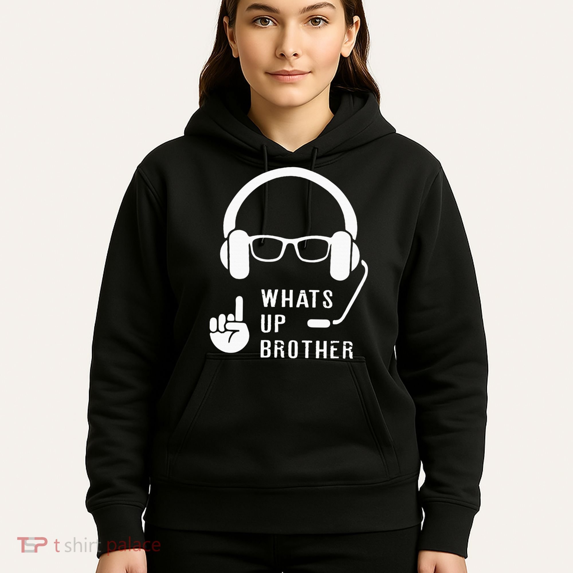 Sketch Streamer Whats Up Brother Hoodie