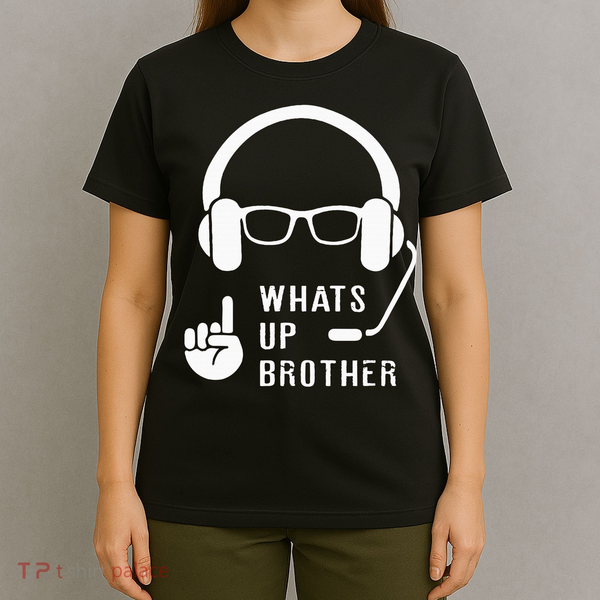 Sketch Streamer Whats Up Brother T-Shirt