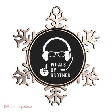 Sketch Streamer Whats Up Brother Ornament