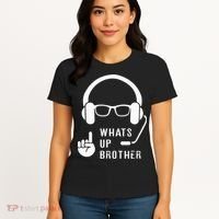 Sketch Streamer Whats Up Brother Women's T-Shirt thumb 4