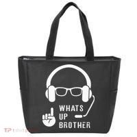 Sketch Streamer Whats Up Brother Tote Bag thumb 0