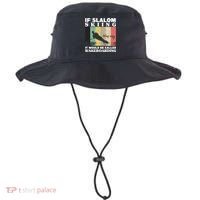 Slalom Skiing Was Easy Wakeboarding Athletes Water Skiing Cool Gift Bucket Hat thumb 0