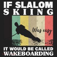Slalom Skiing Was Easy Wakeboarding Athletes Water Skiing Cool Gift Beanie thumb 2
