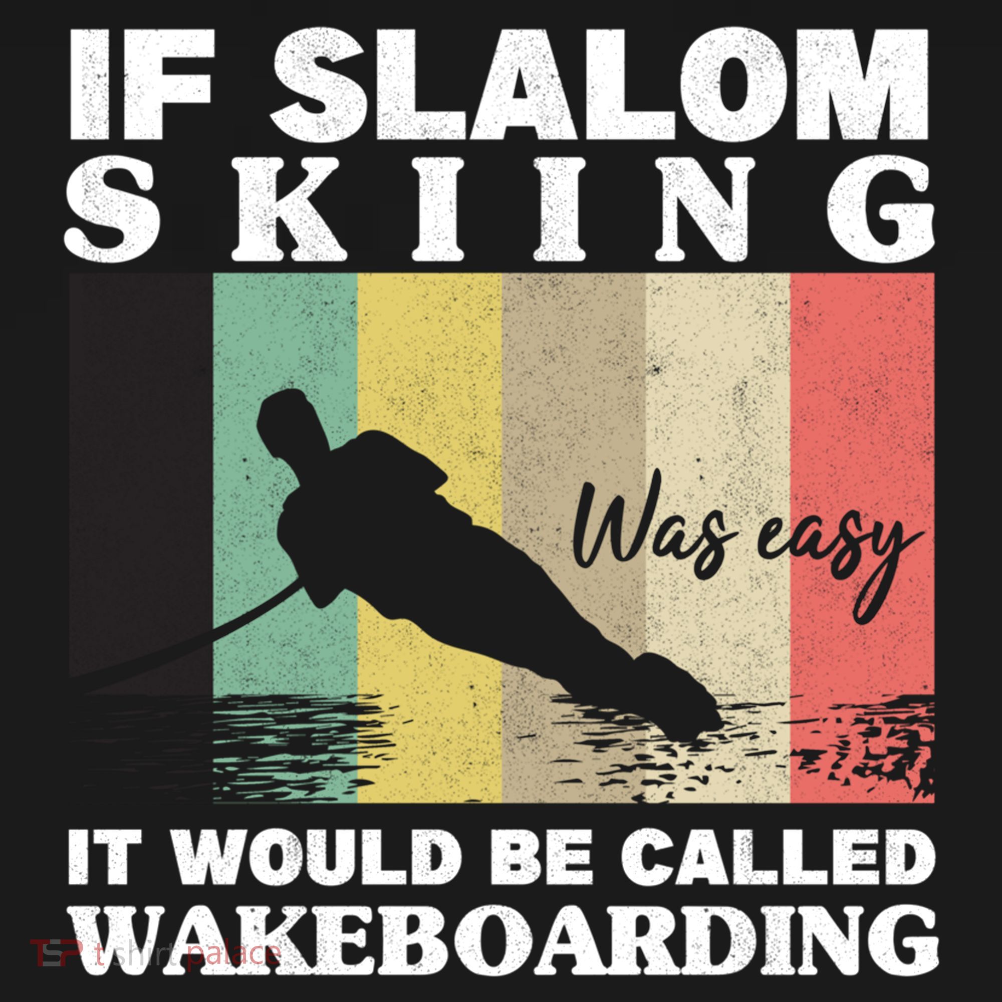 Slalom Skiing Was Easy Wakeboarding Athletes Water Skiing Cool Gift Ornament