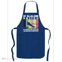 Slalom Skiing Was Easy Wakeboarding Athletes Water Skiing Cool Gift Apron thumb 0