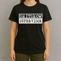 Shitshow Supervisor | Welcome To The Shitshow T-Shirt thumb 4