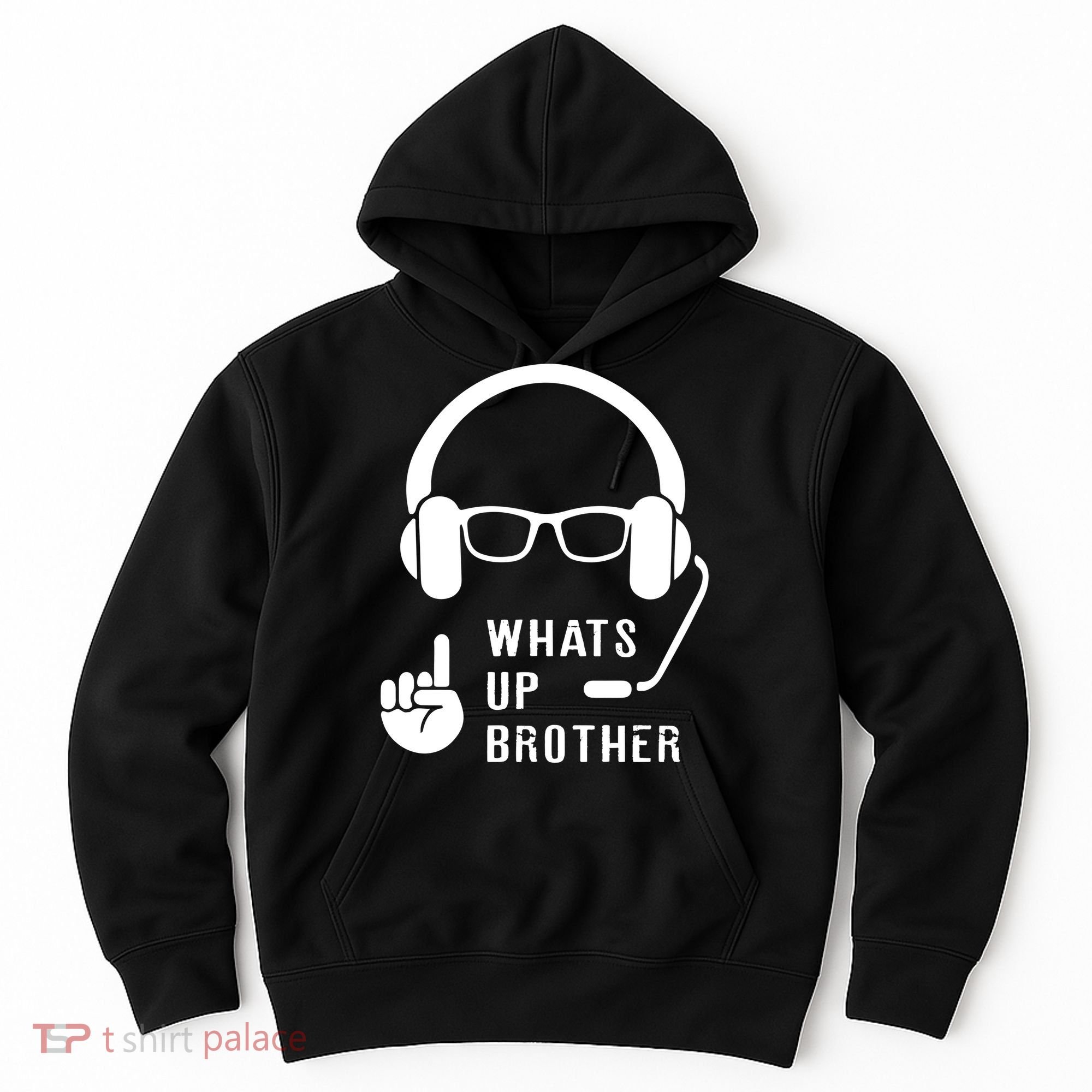 Sketch Streamer Whats Up Brother Hoodie