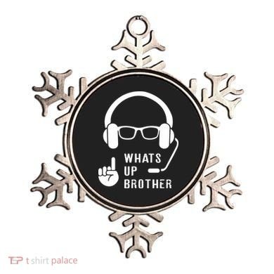 Sketch Streamer Whats Up Brother Ornament