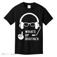 Sketch Streamer Whats Up Brother Kids T-Shirt thumb 0