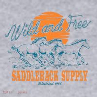 Saddleback Supply Wild And Free Women's Sweatshirt thumb 2