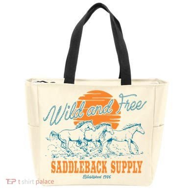 Saddleback Supply Wild And Free Tote Bag