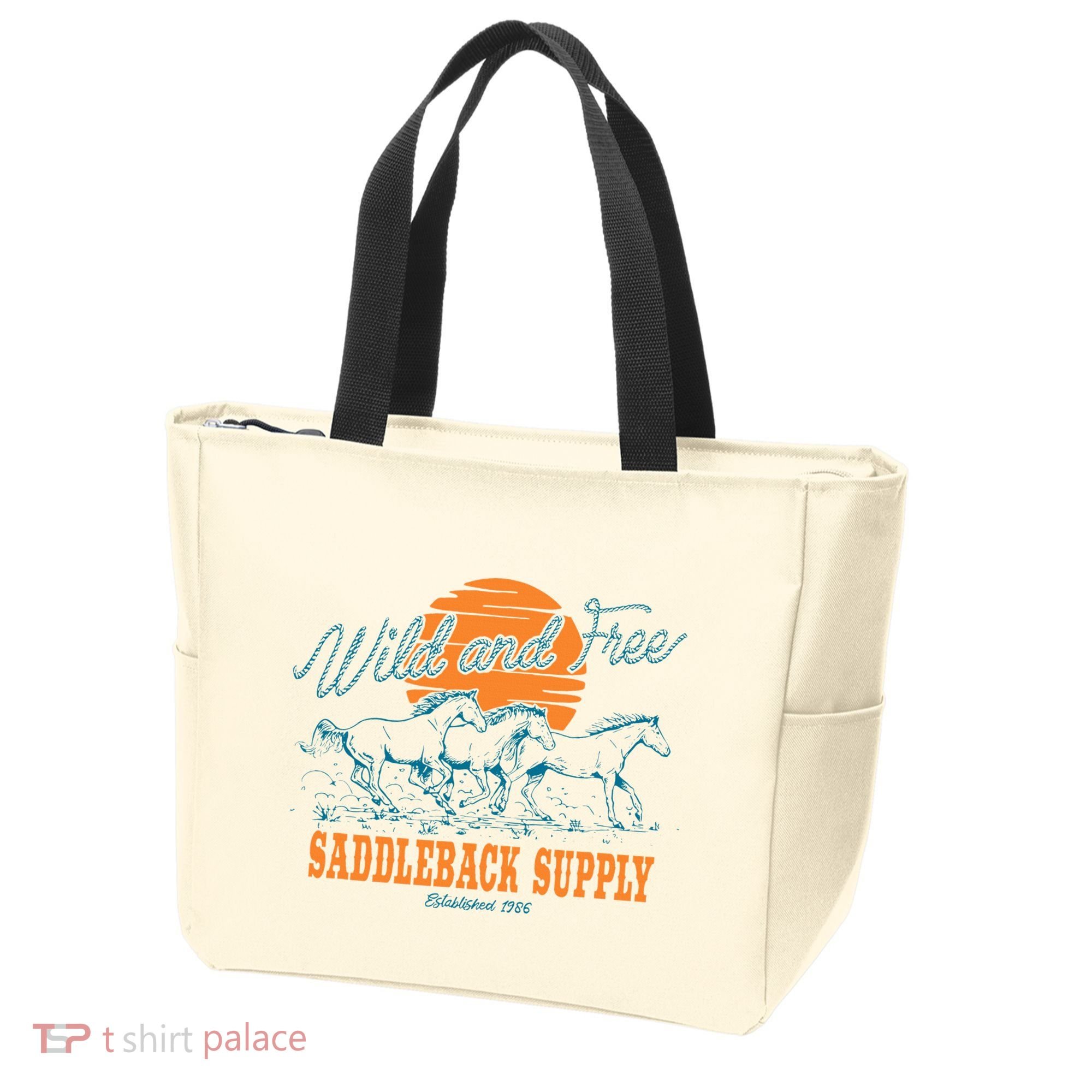 Saddleback Supply Wild And Free Tote Bag